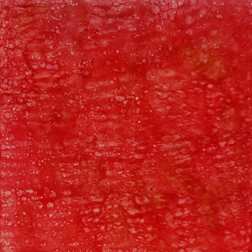 NWT 4 Coasters + Trivet Set 5 Handmade Jewels of the Style OOAK Unique (Cherry)